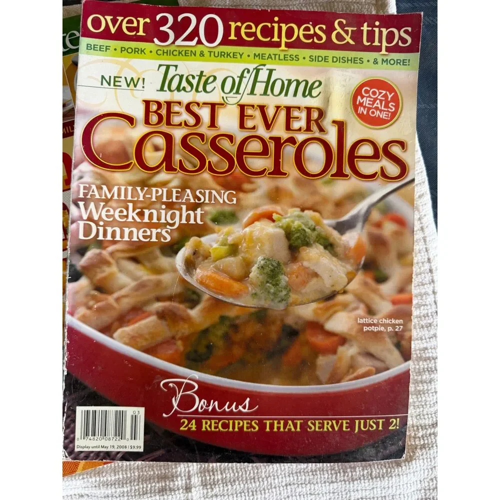4 Taste Of Home Mini Magazines Cookbooks Lot #2